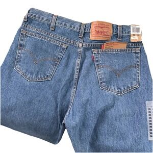 Deadstock Levi's 550 Jeans Mens 36x30 Blue Relaxed Fit 90s Dad Denim NWT